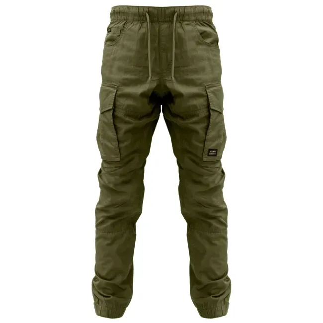 Kumu Utility Cargo Trousers — XX-Large, Khaki