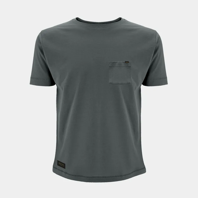 Kumu Heavyweight Pocket T-Shirt Slate Grey
