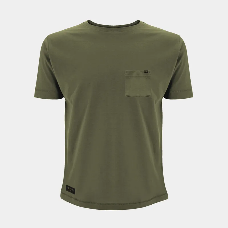 Kumu Heavyweight Pocket T-Shirt — XX-Large, Khaki