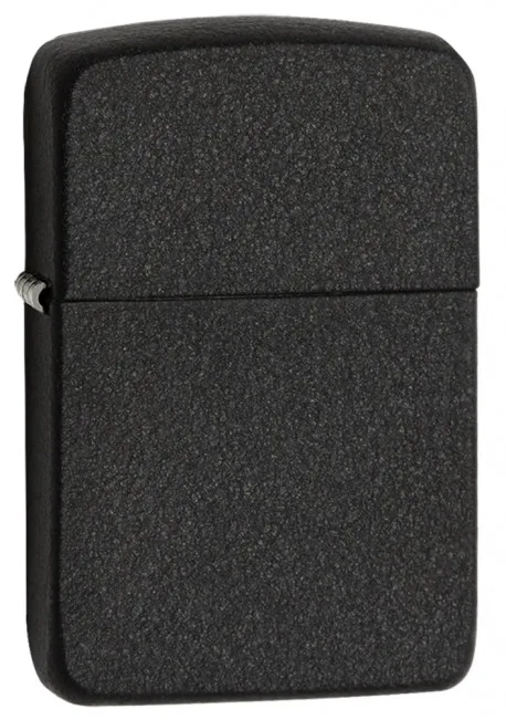 Lemco Zippo Black Crackle