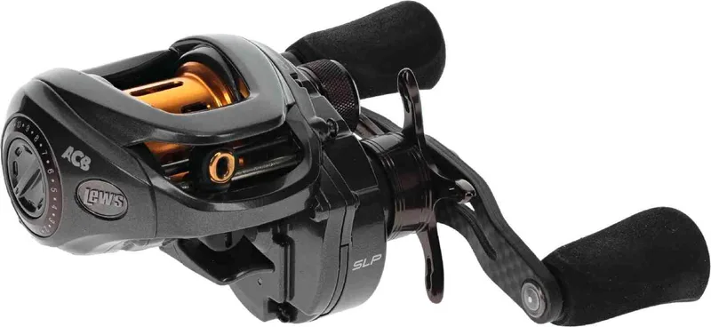 Lew's Custom Lite SS Baitcast Reel - 7.5:1, Left