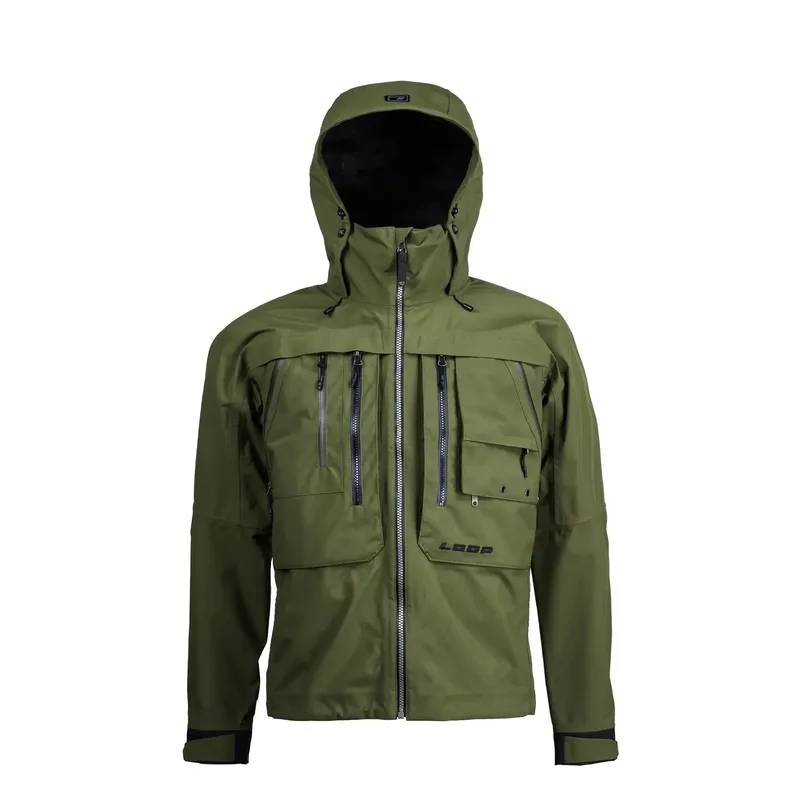 Loop Torne V2 Wading Jacket - Spruce Green, XS