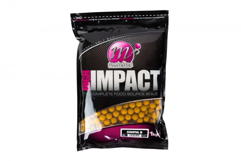 Mainline Baits Mainline High Impact Shelf Life Boilies 1kg - 15mm, Essential IB