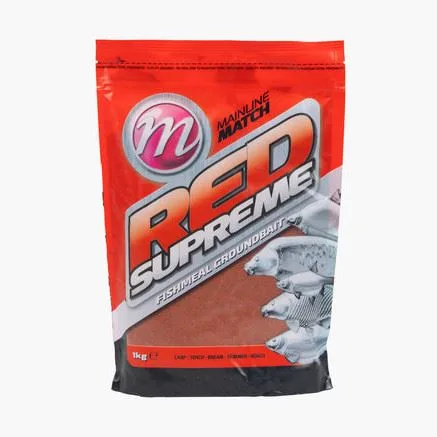 Mainline Match Red Supreme Groundbait 1kg