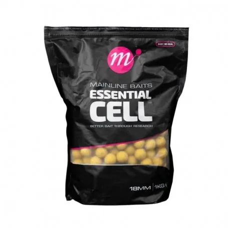 Mainline Essential Cell Shelf Life Boilies — 15mm, 1kg