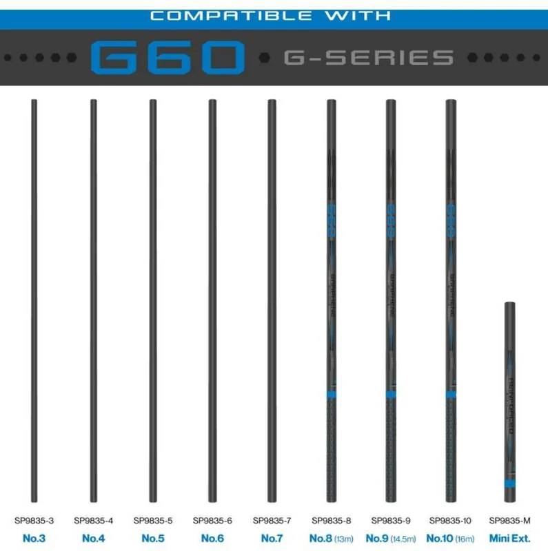MAP TKS G60 16m Pole Spare Sections