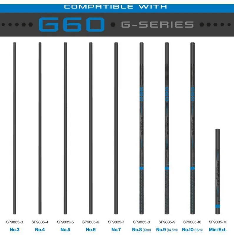 MAP TKS G60 16m Pole Spare Sections - No 5
