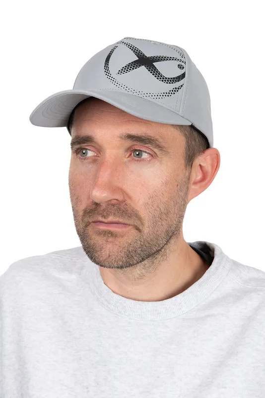 Matrix Large Print Cap Light Grey