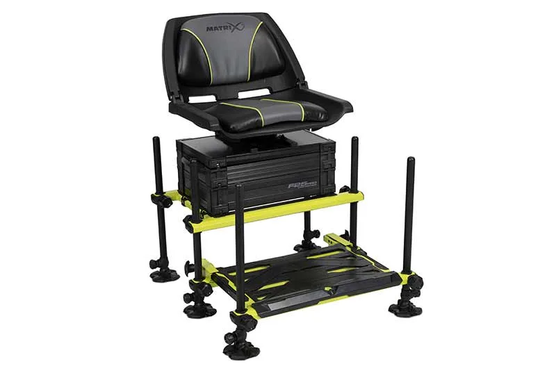 Matrix F25 Pro Swivel Seatbox – Lime Edition