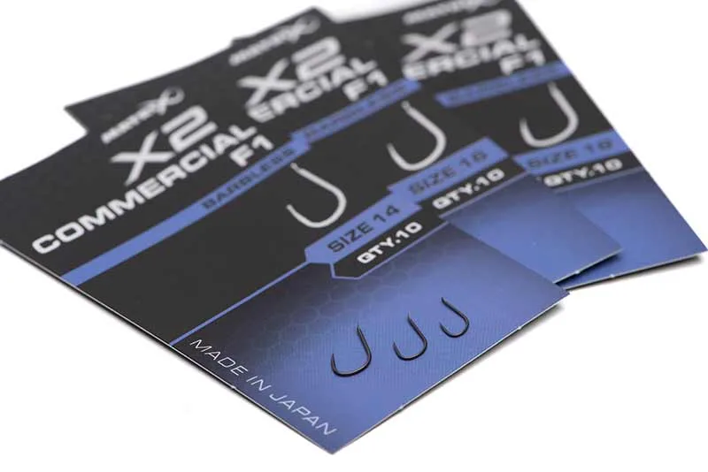Matrix X2 Commercial F1 Barbless Hook