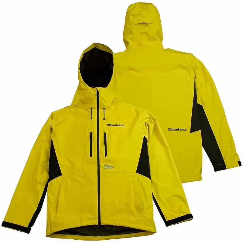 Megabass Wilderness Jacket – Competition Yellow - Megabass Wilderness Jacket – Competition Yellow Small