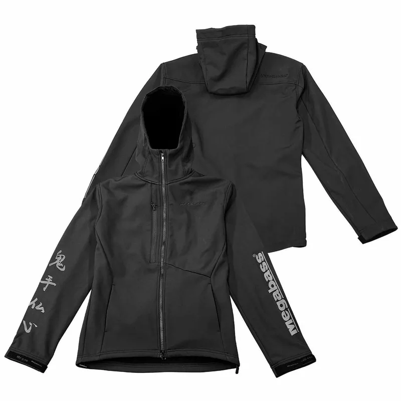 Megabass Blowattack Hoodie – Black - Megabass Blowattack Hoodie – Black Small