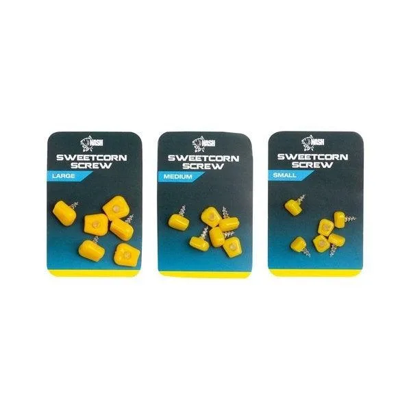 Nash Sweetcorn Screws - Small