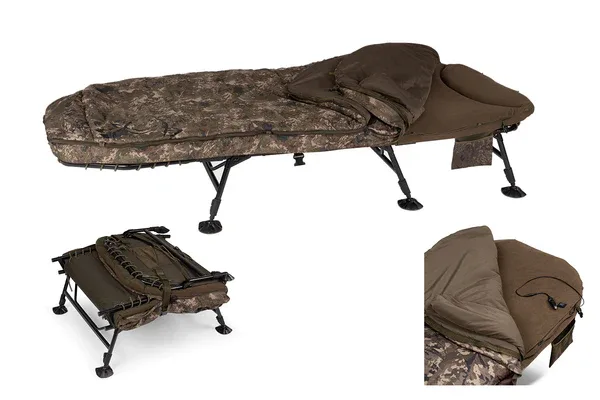 Nash Indulgence MF60 Sleep System & Heated Blanket Bundle — 6 Leg Standard