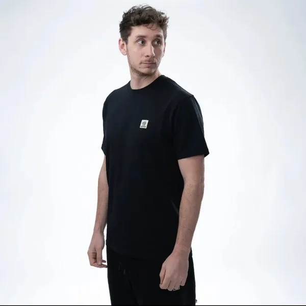 Nash Make It Happen Badge T-Shirt — Medium, Black
