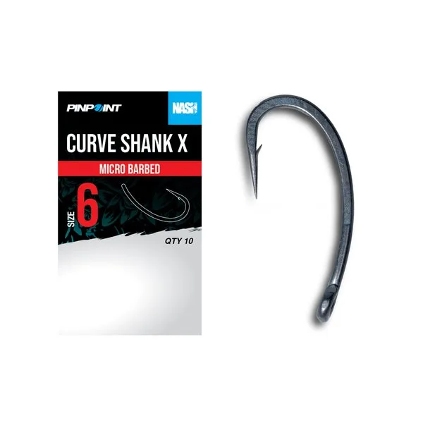 Nash Curve Shank X Carp Hook