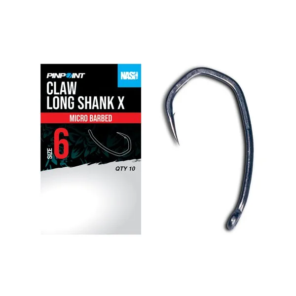 Nash Claw Long Shank X Carp Hook