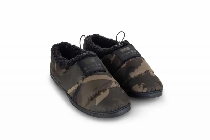 Nash Zero Tolerance Deluxe Bivvy Slipper Camo — 5 UK / 38 EU