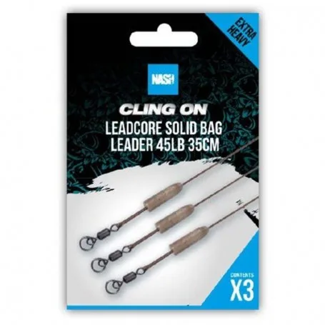 Nash Cling On Leadcore Solid Bag 35cm