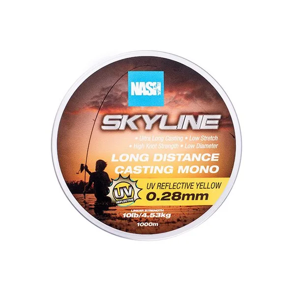 Nash Skyline Mono UV Yellow 600m