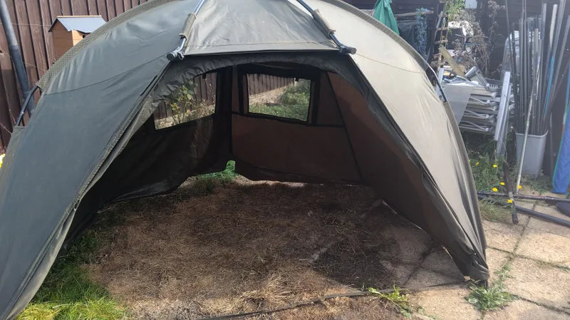 Nash Titan Hide XL Carp Bivvy Shelter + Zip-in Waterproof Front - Nash Titan Hide XL Carp Fishing Bivvy Shelter + Zip-in Waterproof Front
