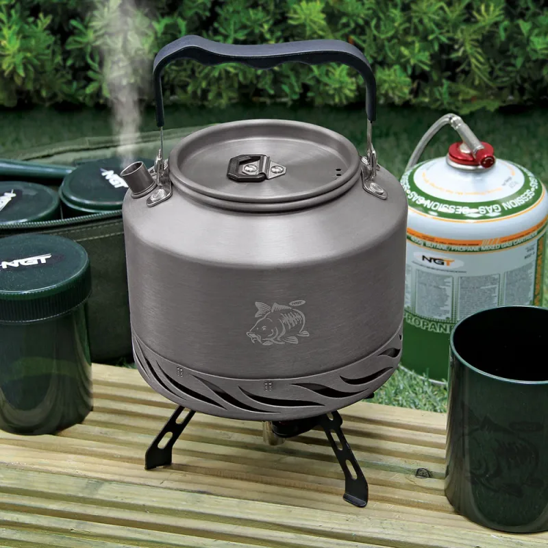 NGT Aluminium Fast Boil Kettle 1.5L Gun Metal