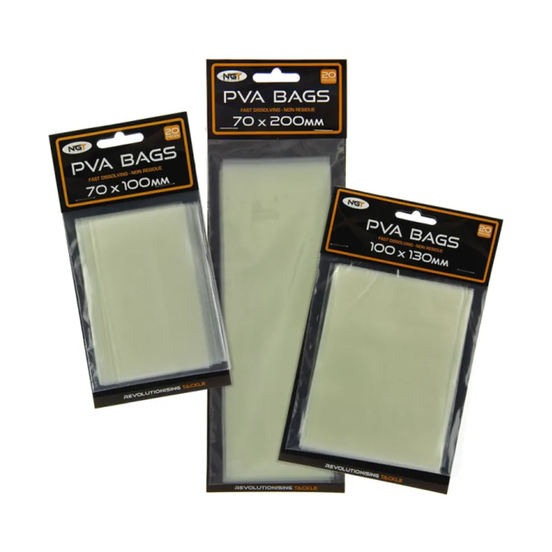 NGT PVA Bags - 70x100mm