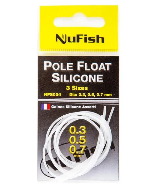 NuFish Pole Float Silicone 3 Sizes