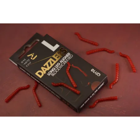 OMC Dazzlers Long Leg Aligner — Bloodworm Red