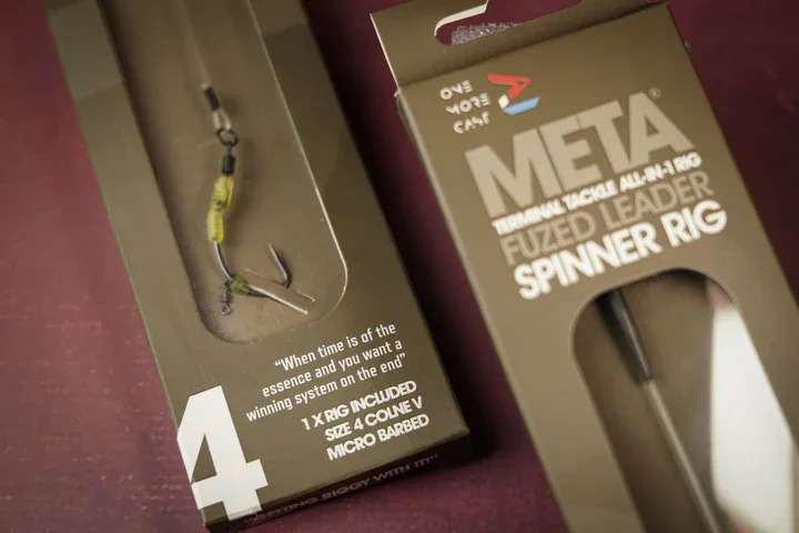 OMC Meta All-In-1 Fuzed Leader Lead Clip Spinner Rig