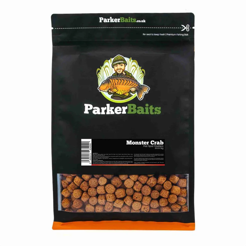 Parker Baits Flat Spot Floaters Monster Crab - 11mm, 1kg