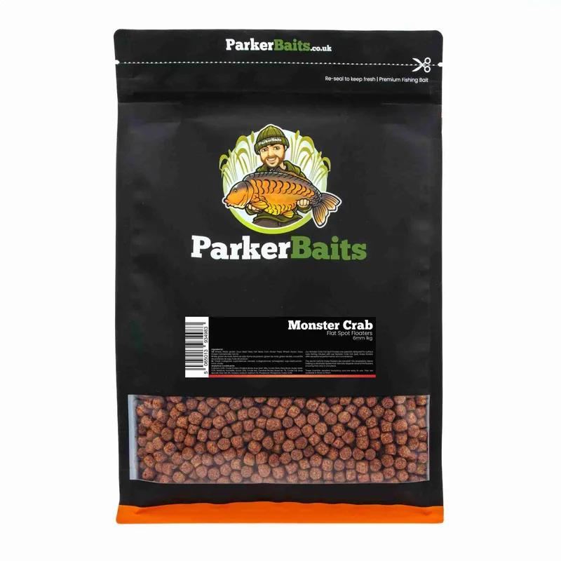Parker Baits Flat Spot Floaters Monster Crab - 6mm, 1kg
