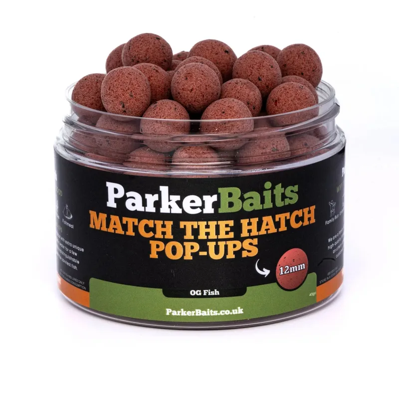Parker Baits Match The Hatch Pop-Ups - OG Fruit & Nut, 15mm