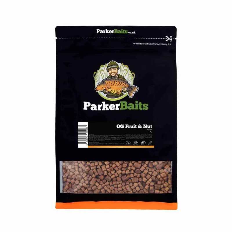 Parker Baits OG Fruit & Nut Pellets - 1kg