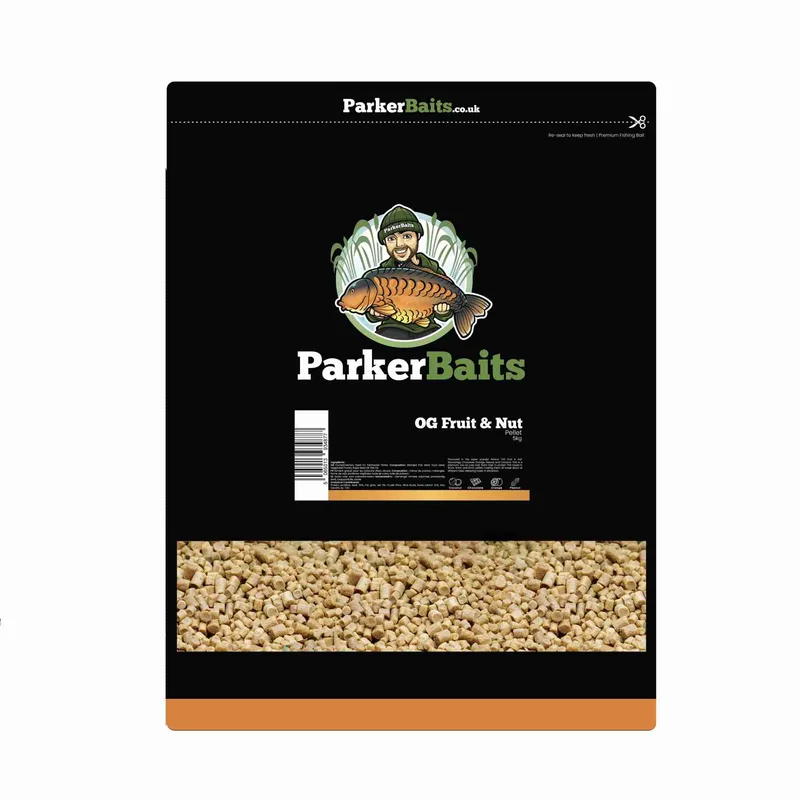 Parker Baits OG Fruit & Nut Pellets - 5kg