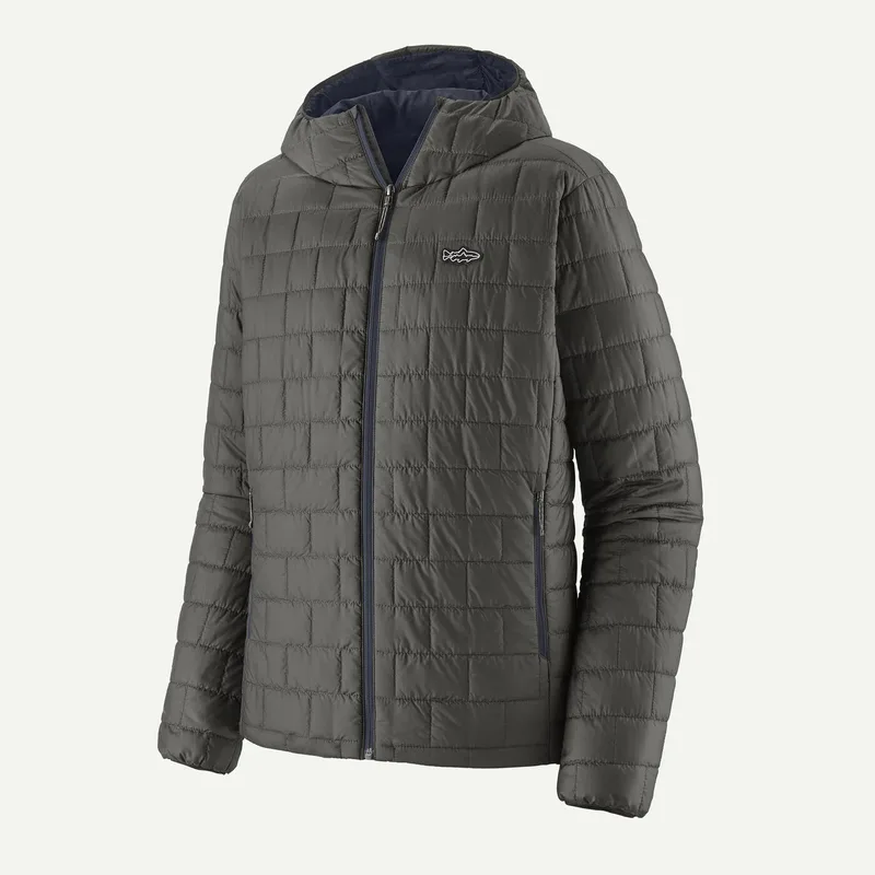 Patagonia Men's Nano Puff Fitz Roy Trout Hoody