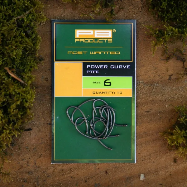 PB Products Power Curve PTFE Hooks - 6