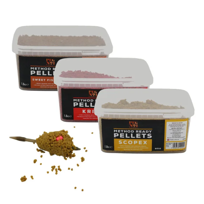 Peg No. 1 Method Ready Pellets 1.8kg - Scopex Supreme