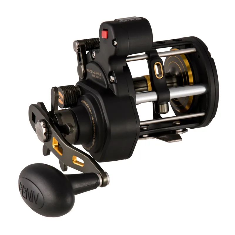 Penn Fathom II Level Wind Line Counter Reel
