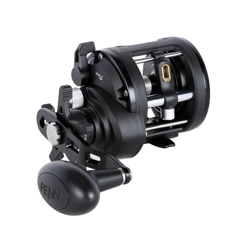 Penn Rival II Level Wind Multiplier Reel, 20SD, Right Hand, 5.5:1
