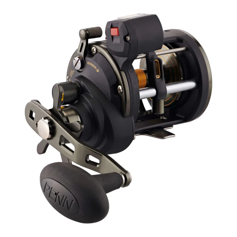 Penn Squall II Level Wind Line Counter Reel