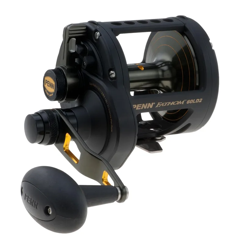 Penn Fathom Lever Drag 2 Speed Reel - 60, Right