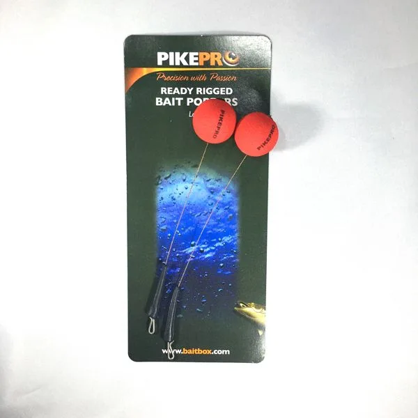 PikePro Ready Rigged Bait Poppers - Medium