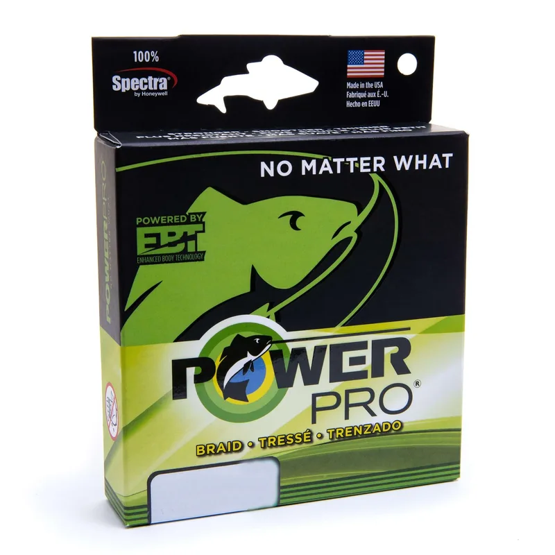 PowerPro Moss Green Braid — 66lb / 30kg, 275m