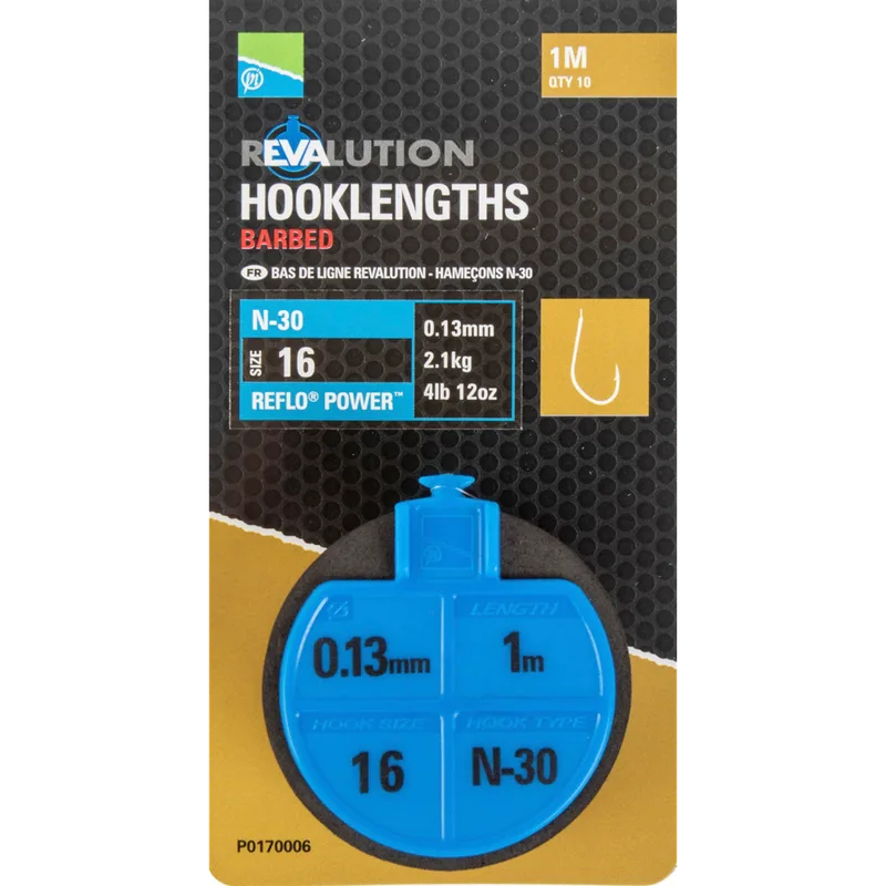 Preston Innovations Preston Revalution Hooklengths N20 - 14