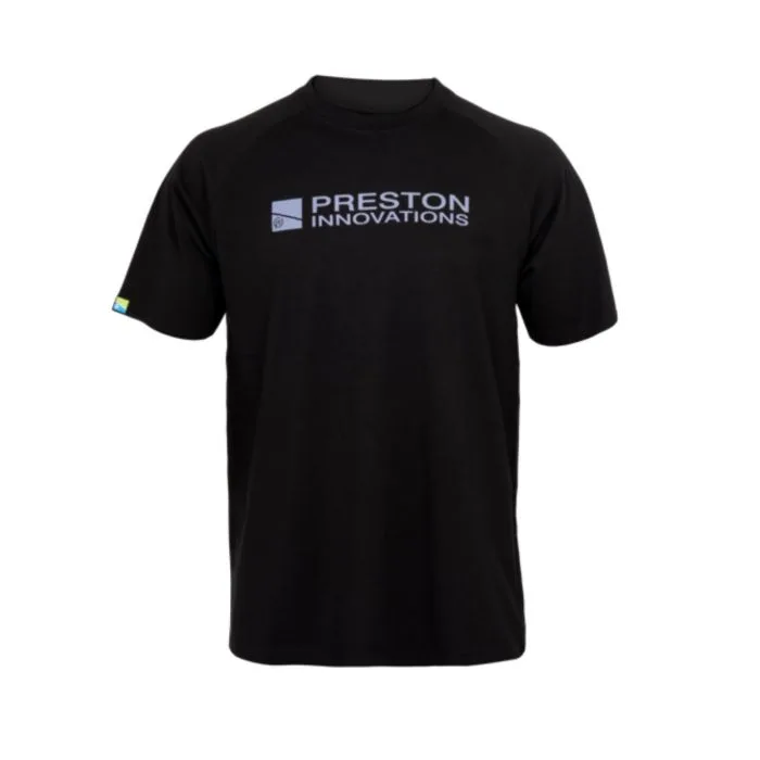 Preston Lightweight Black Raglan T-Shirt