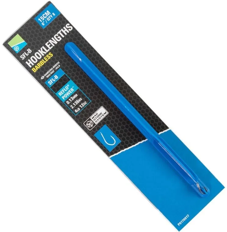 Preston SFL-B Spade End Mag Store Hooklengths 15cm