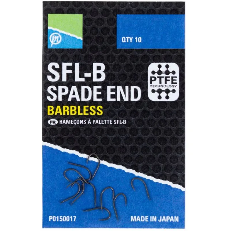Preston SFL-B Spade End Hooks