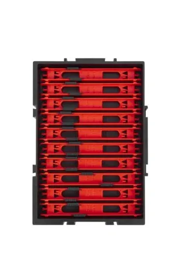 Preston Interlok Winder Tray — 13cm, Red