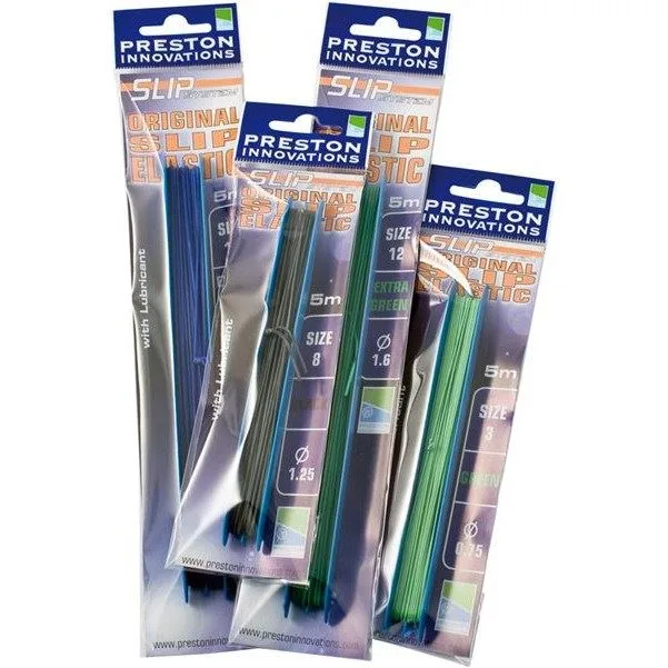 Preston Original Slip Elastic — Yellow, 16 Extra